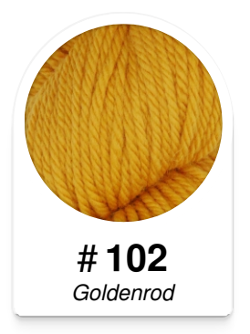Goldenrod - golden yellow