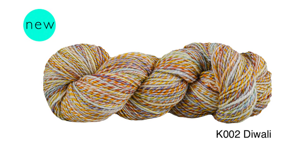 Diwali- Marled oranges/purples/light blues