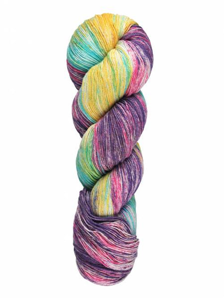 Miraflores - yellow, light teal, pink and purple variegated