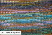 Lilac Turquoise - shades of purple and teal 