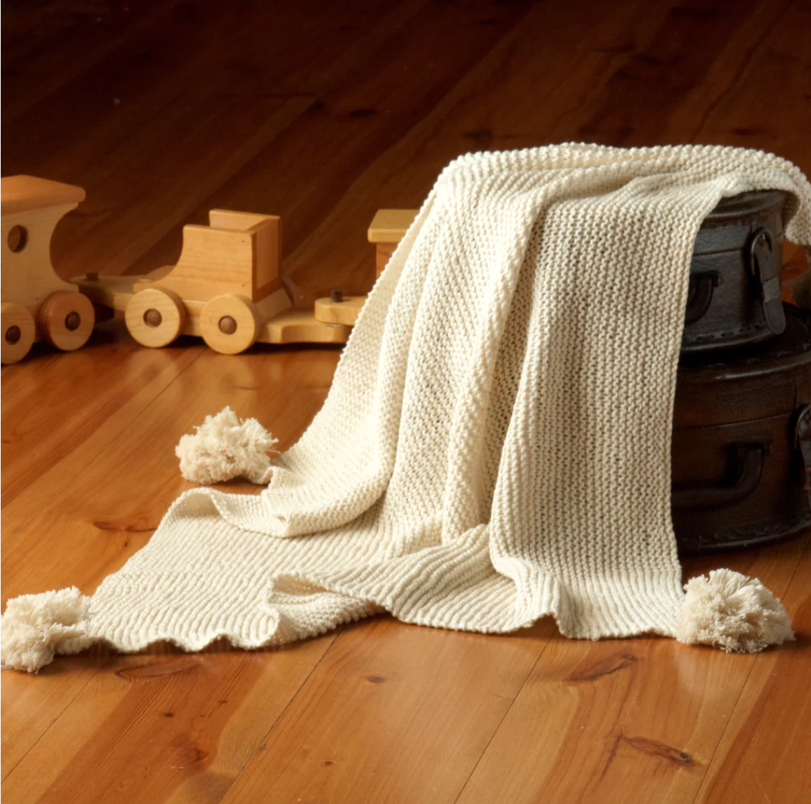 Appalachian Baby Pom-Pom Blanket Kit