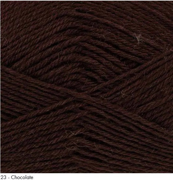 chocolate - dark brown