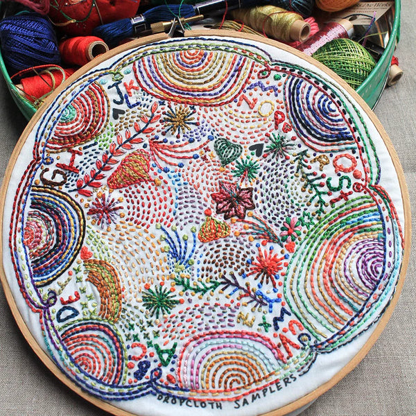 Sampler Cloth Dropcloth Samplers - Wildfiber Studio