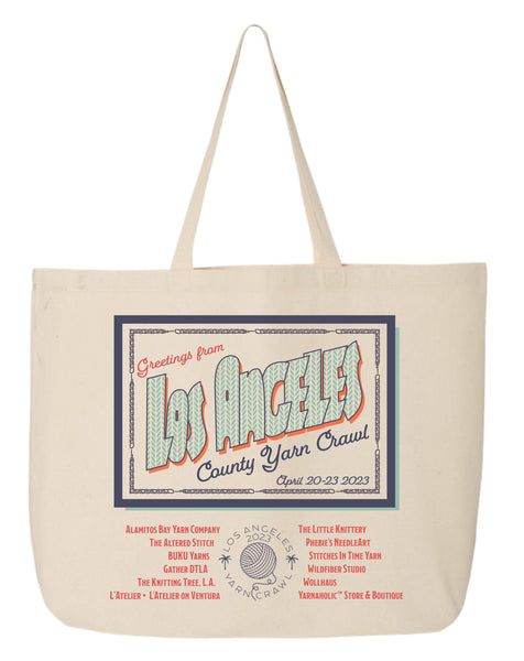 2023 LA County Yarn Crawl Bag