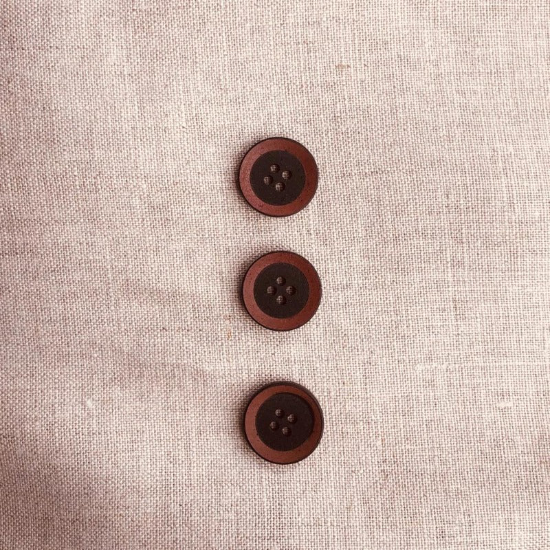 Plastic Two-Color Buttons